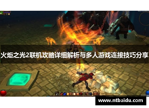 火炬之光2联机攻略详细解析与多人游戏连接技巧分享